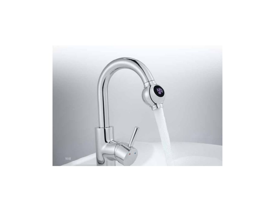 Neoperl Wasserdurchflusskontrolle digital für Wasserhahn