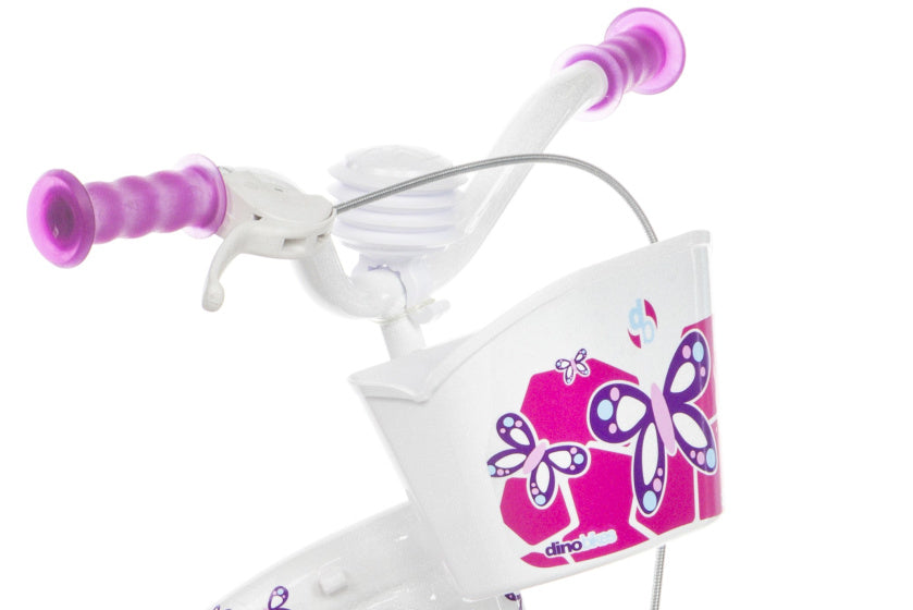 Dino Flappy 12 Zoll 21 cm Mädchen Goofy weiß rosa