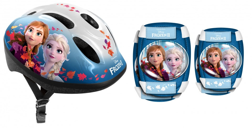 Frozen 2 Skate Protection Set Girls Blue 5-Stück