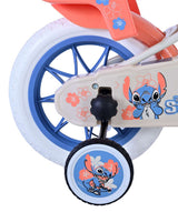 Disney Stitch Children's Bike Girls 12 Zoll Creme Coral Blue