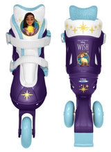 Disney Wish 2 in 1 Tri Inline Skates Halbboot Lila Größe 27-30