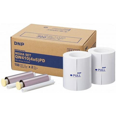 DNP Paper 300 Impresiones Premium 10x15 para DP-QW410