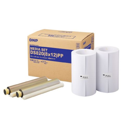 DNP paper DM812820 Premium 2 Roll � 110 St. 20x30 for DS820