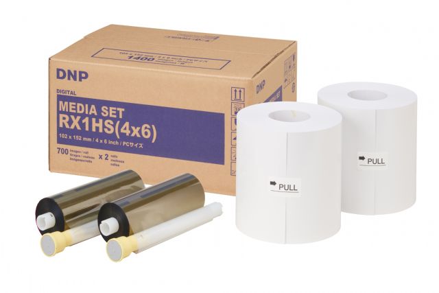 DNP Paper DSRX1HS-4X6 2 Roll � 700 St. 10x15 pour DS-RX1HS