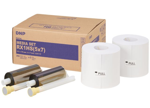 Papel DNP DSRX1HS-5X7 2 Roll � 400 St. 13x18 para DS-RX1HS