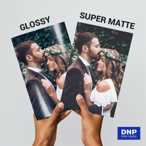 DNP Papier Super Matte 1 Rol � 200 St. 15x20 voor DS620