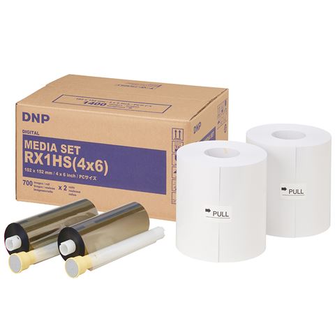 DNP Standardni papir DSRX1HS-4X6 2 Roll � 700 St. 10x15 za DS-RX1HS