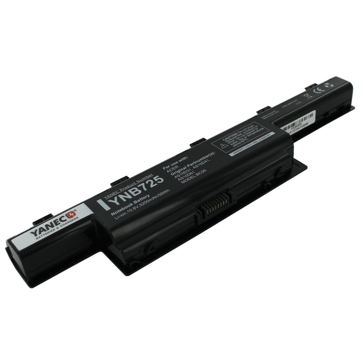 Yanec Laptop Accu 5200mAh