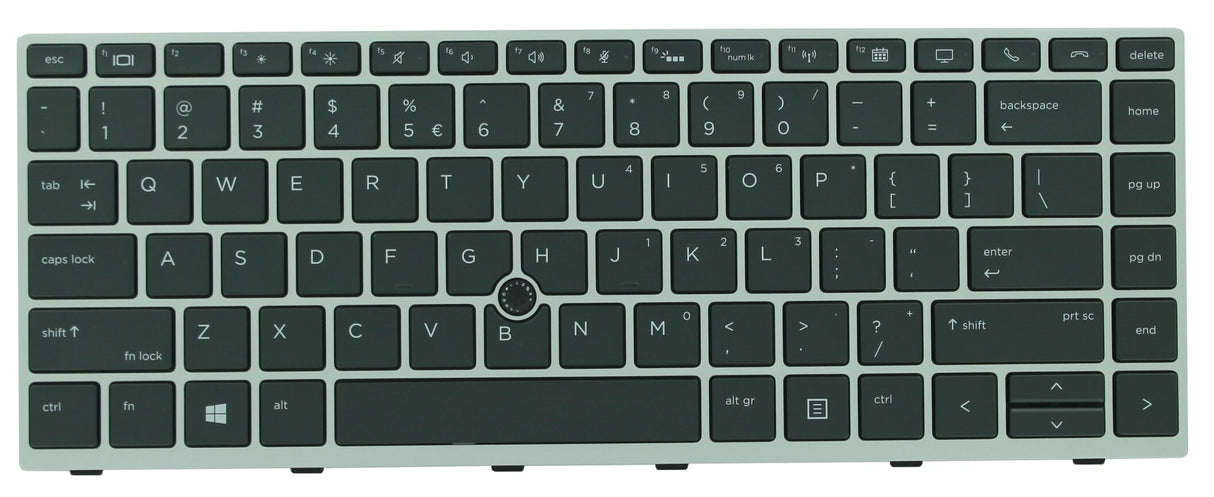 HP Laptop Keyboard Qwerty US + Trackpoint, Backlit