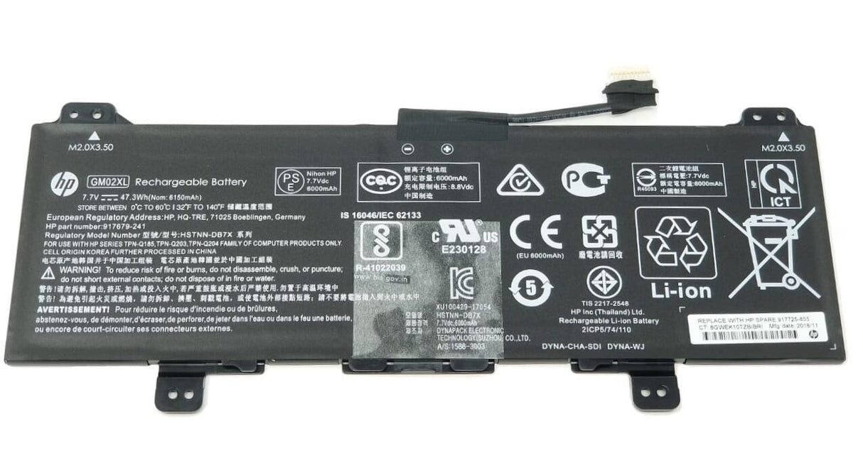 Batería de laptop HP 6150mAh