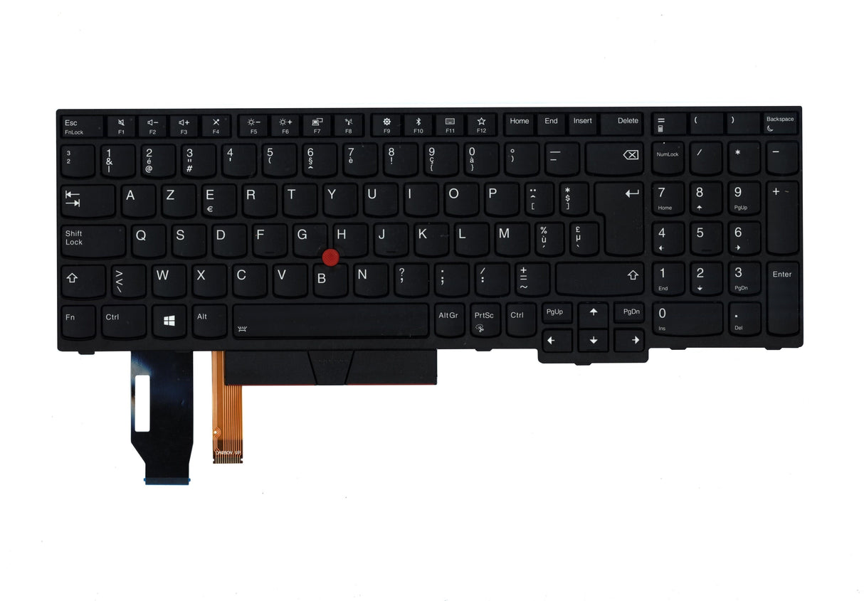 Lenovo bærbar tastatur Azerty Be, baggrundsbelyst