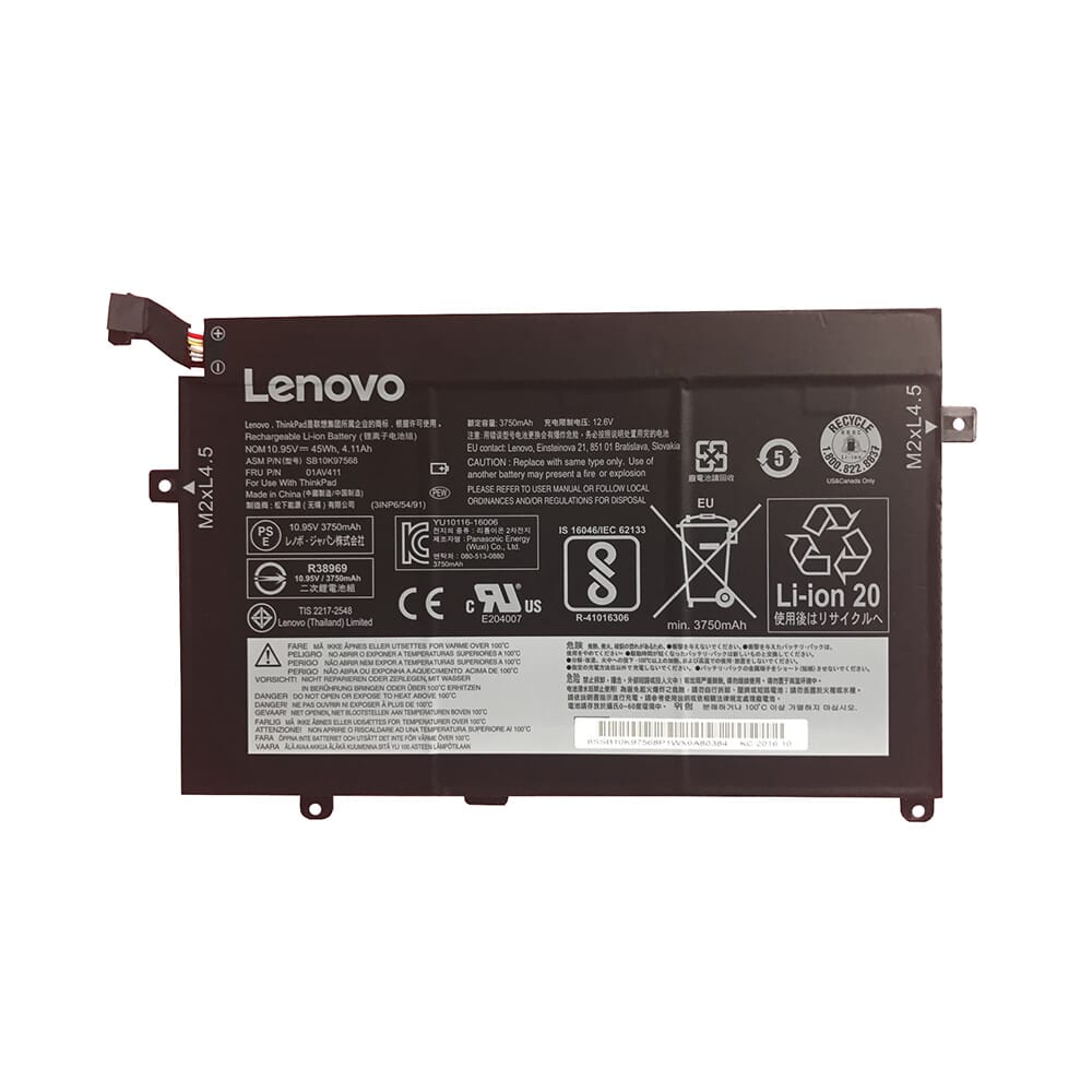 Lenovo Laptop Batterie 3750 Mah