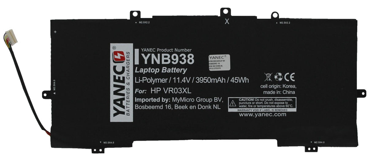 Baterie notebooku Yanec 3900 mAh