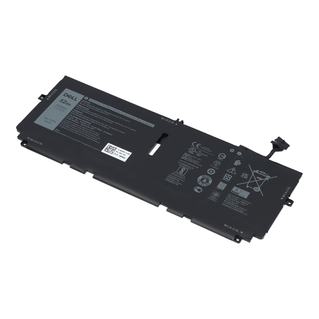 Dell laptop accu 6500 mah