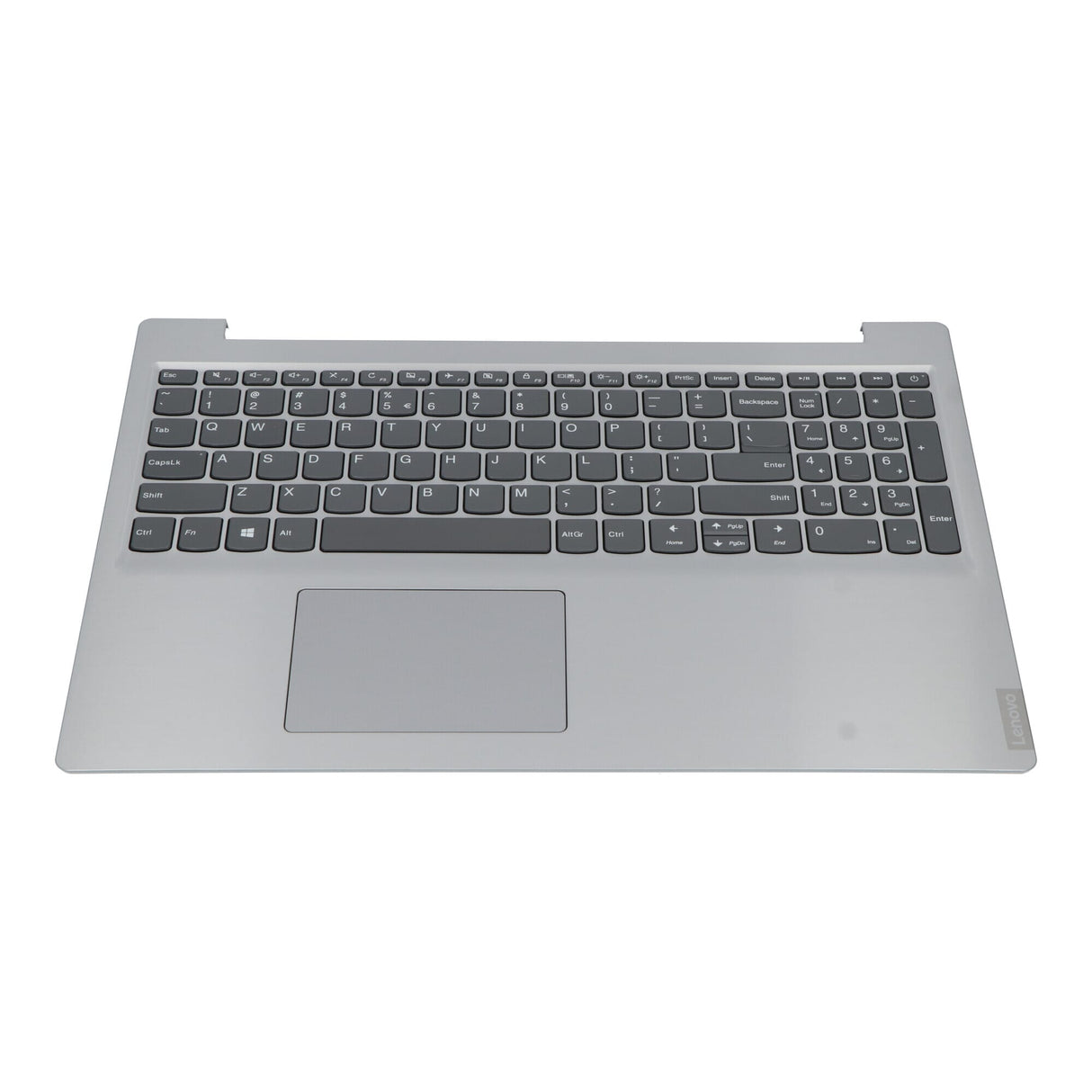 Lenovo Laptop Keyboard Qwerty US + Top Cover Silver