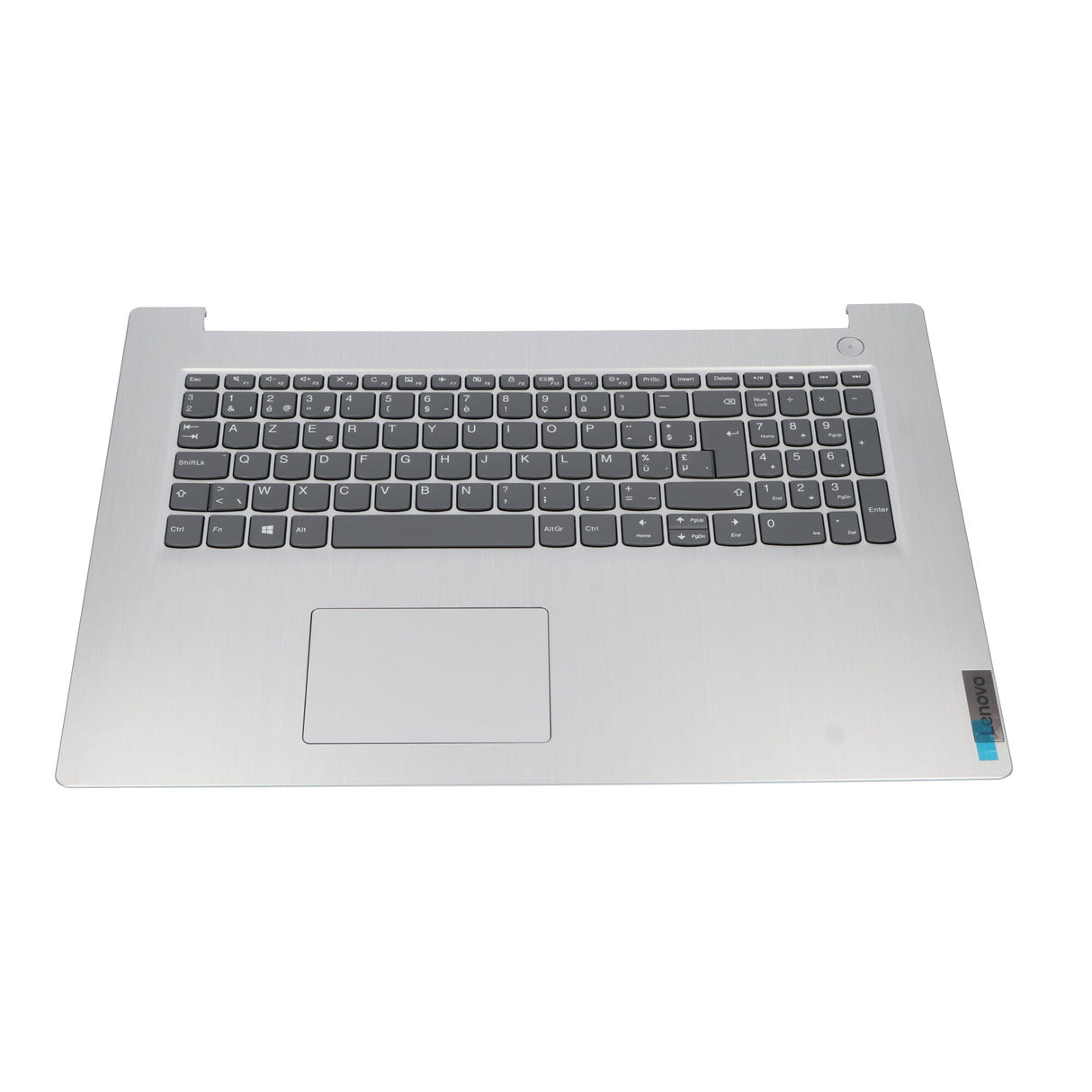 Lenovo Laptop Keyboard Azerty Be + Top Cover Gray