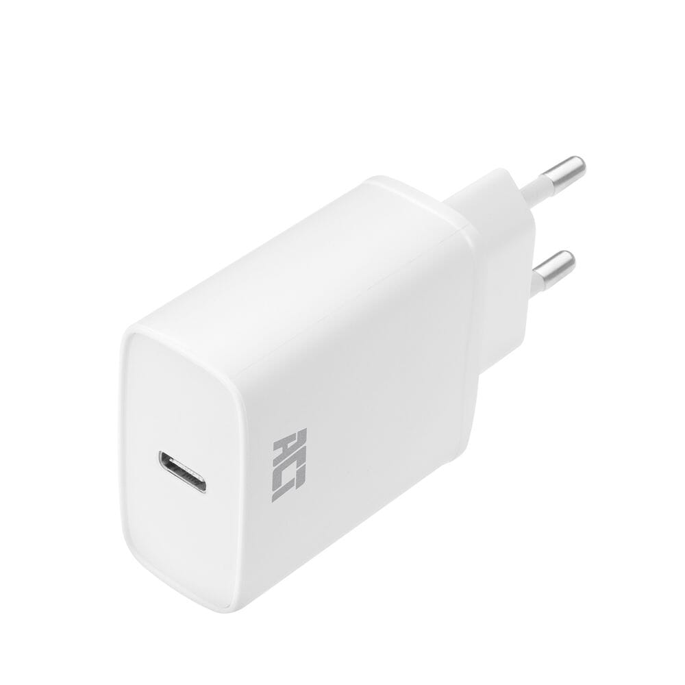 Act Connectivité Compact USB-C Charger 20W pour la charge rapide