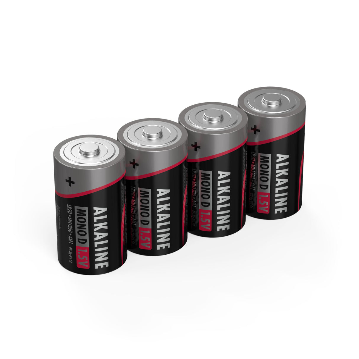 Ansmann Alkaline Battery Mono D LR20 4 PCS. Krympet film