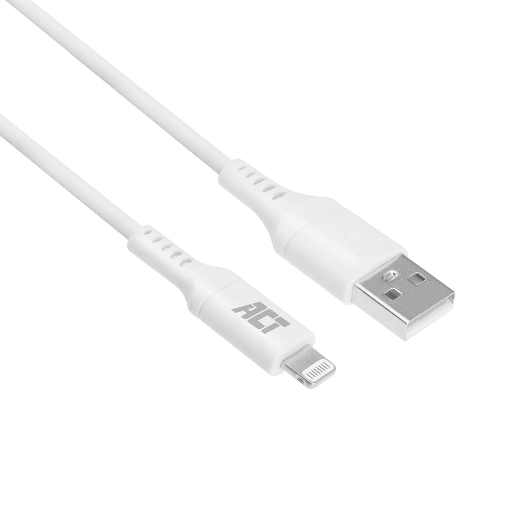 ACT USB A to Lightning Loading and Data cable 1m MFI Certified