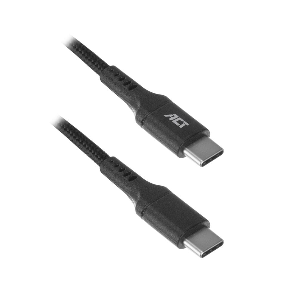 Agir USB-C mâle à USB-C Male Charge Data Cable 1M Nylon