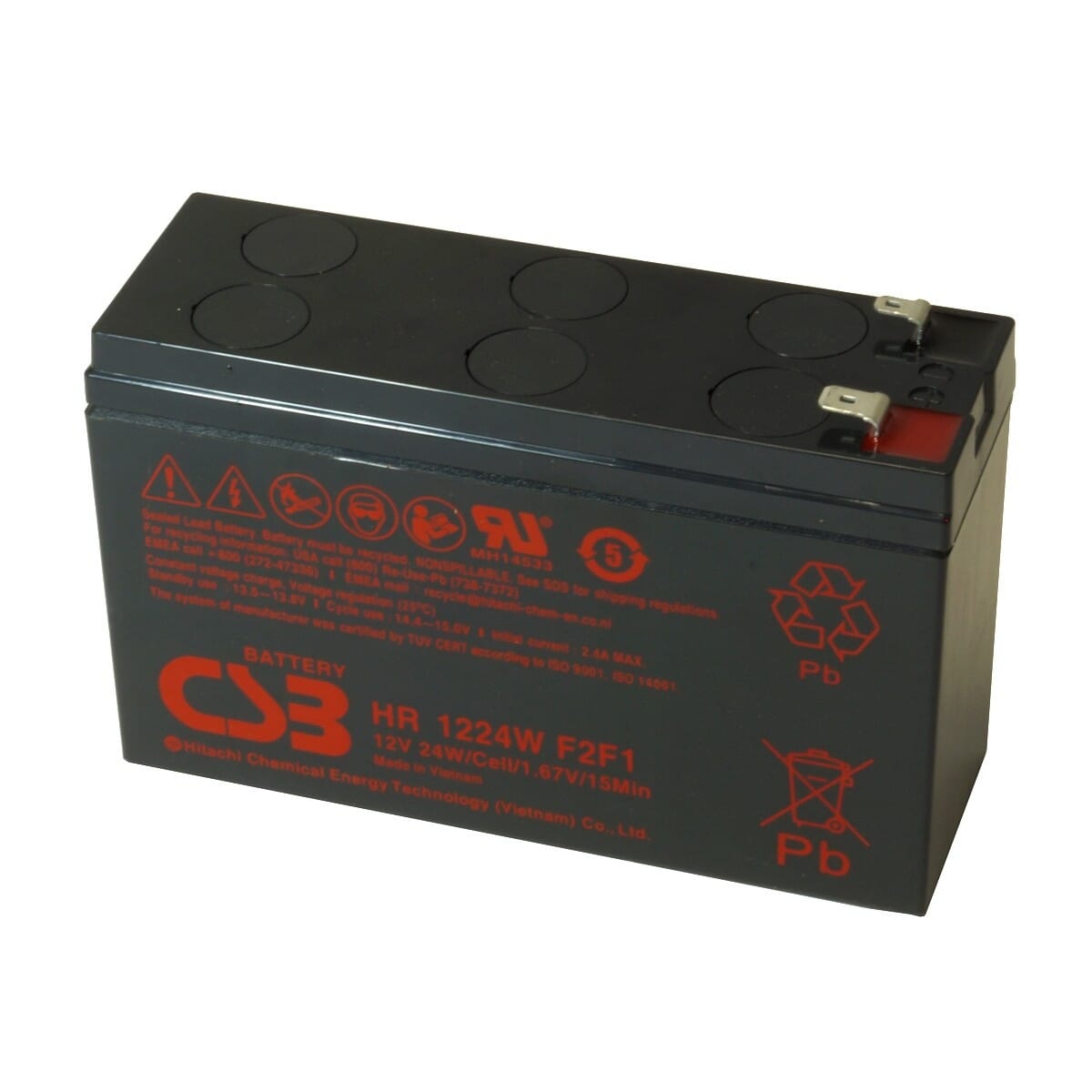 CSB Battery CSB UPS Battery Replacement set RBC106