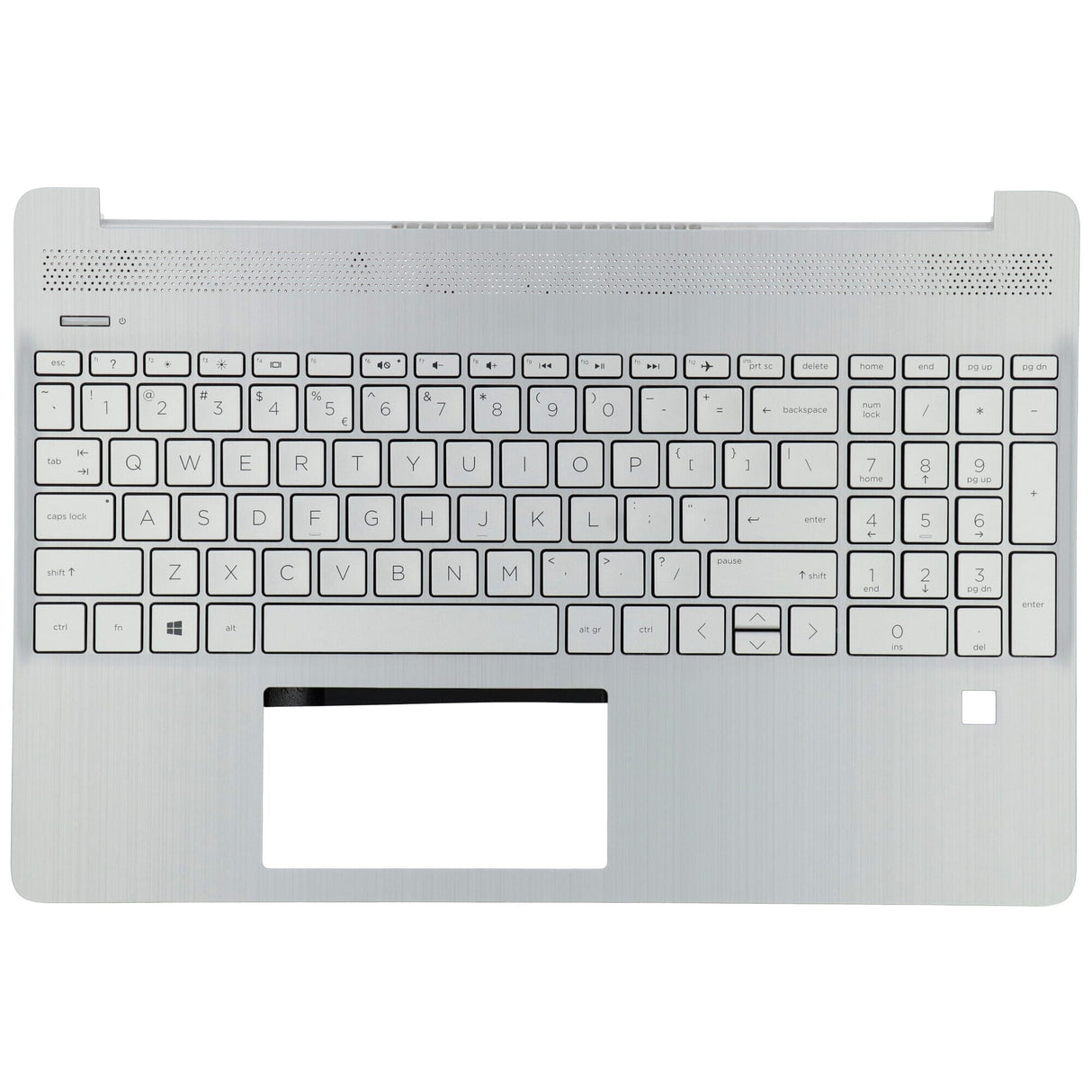 Klávesnice notebooku HP QWERTY Us + Top Cover Silver