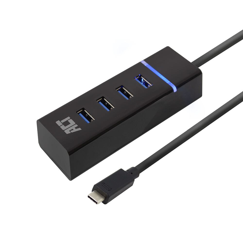 Act Connectivité USB-C Hub 3.2 avec 4 ports USB-A