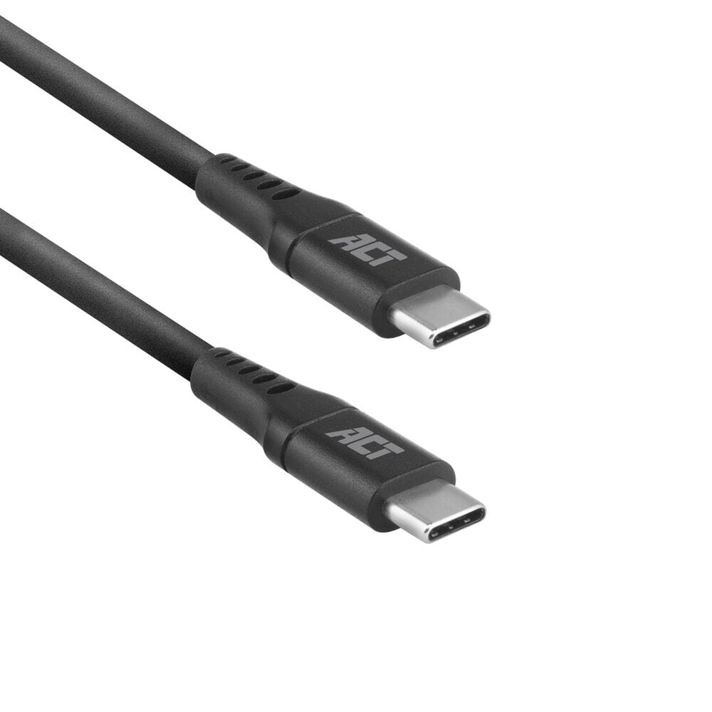 ACT USB 3.2 Gen1 Carga y cable de datos C Masculino - C Macho 1 metro