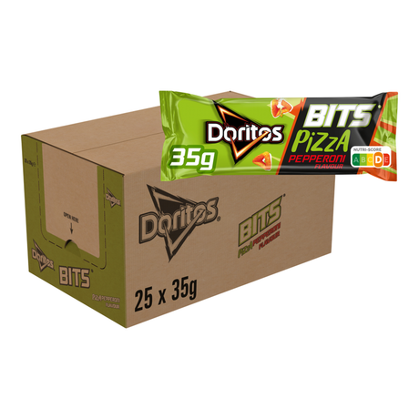 Doritos bits pizza chips 25 x 35 gram
