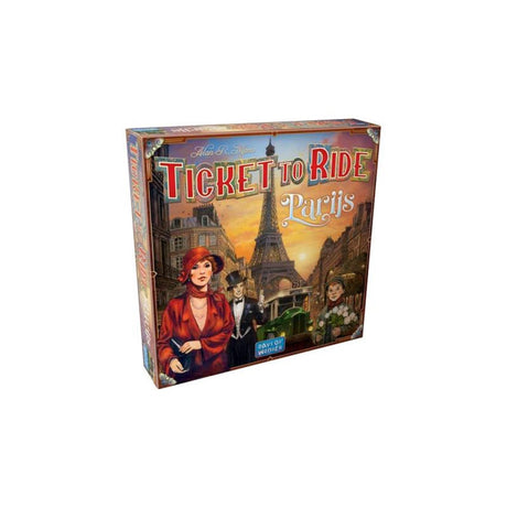 Brettspiel „Ticket to Ride Paris“.