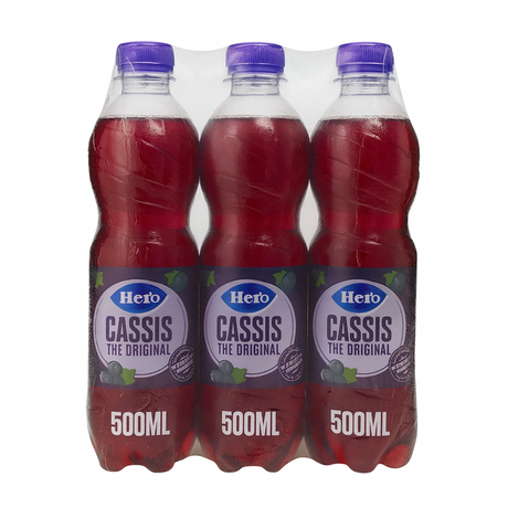 Hero cassis pet (6x 50cl)