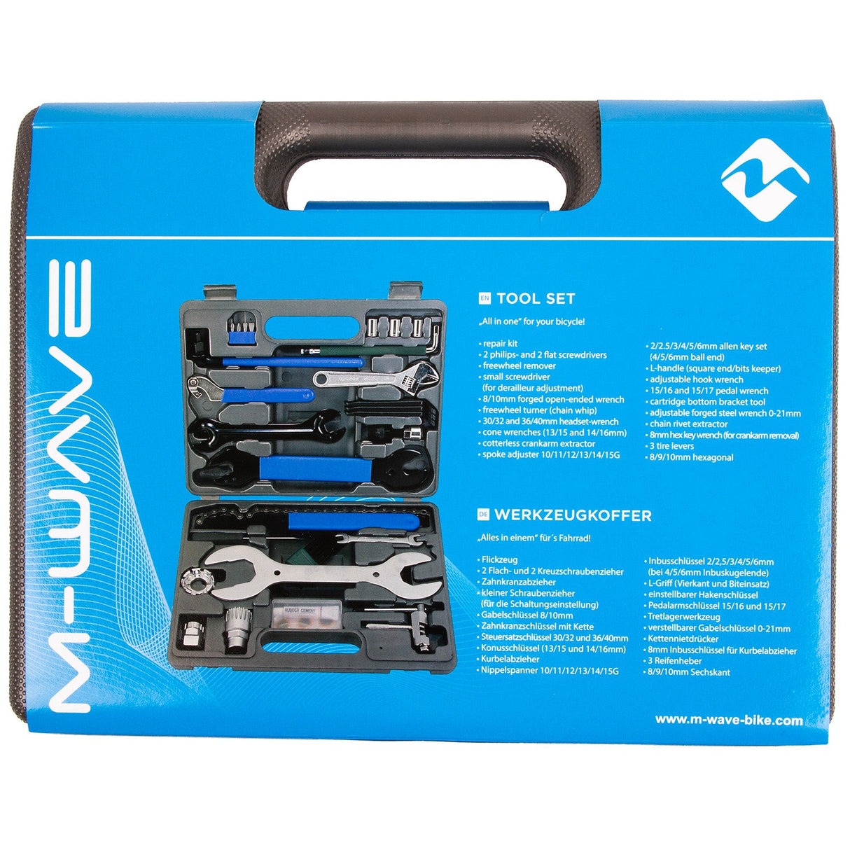 Fahrrad-Werkzeugkoffer All in One 43-teilig
