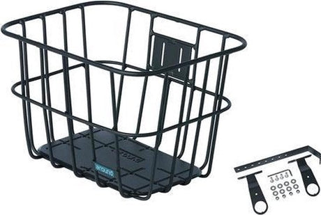 Mp Mine Beeper BV rund um den Korb, Aluminium mattschwarz, fest