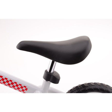 Balance Bike Stahl weiß rot