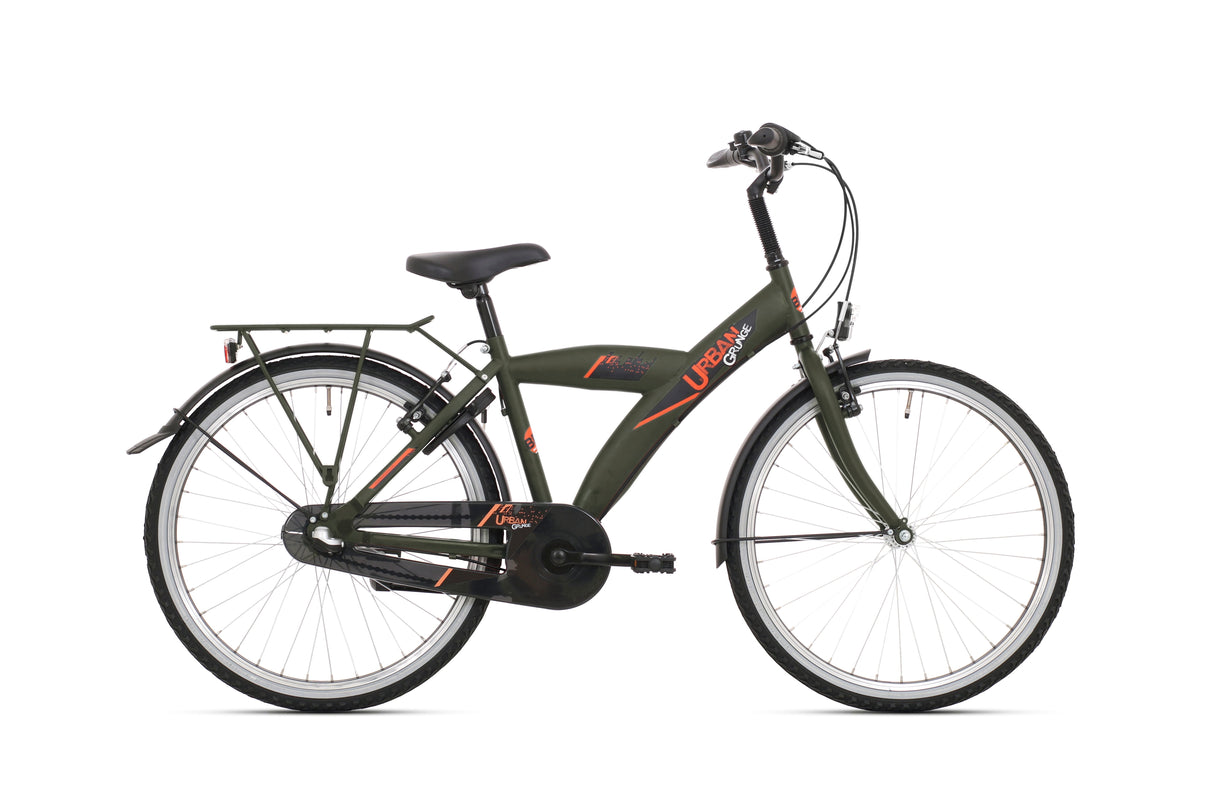 Bikefun Kinderbike 26 Bike Fun Urban - Mat Green