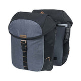 Basilikum Meilen Doppelbeutel - Doppelfahrradsack, Unisex, sportlich, 34 l, wasserdicht, schwarz