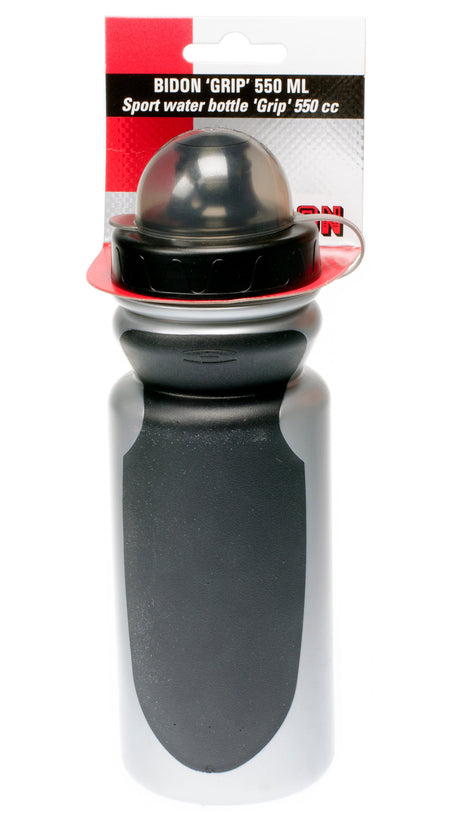 Simson Bidon Grip inkl. Stoffhaube 550 ml Schwarz-Grau auf der Karte