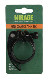 Mirage Seat Stiftklemme mit Schnellveröffentlichung 38,5 mm schwarz