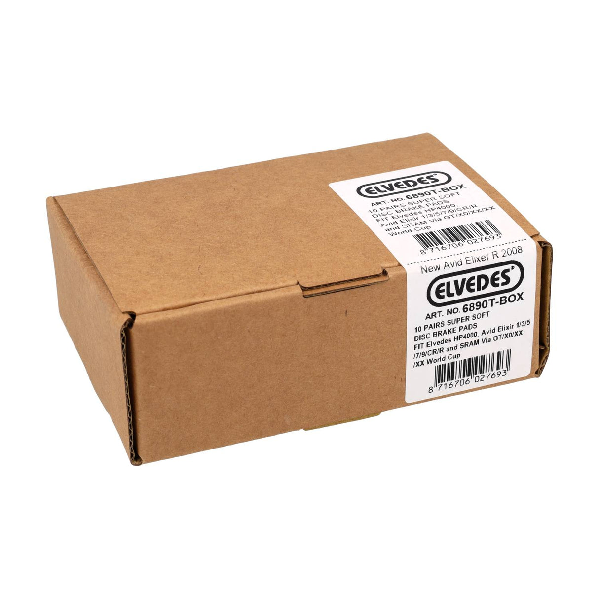 Elvedes Cable Systems BV Bremsbelag Elvedes Avid Sram 6890t