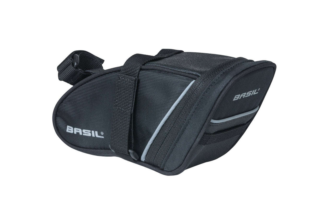 Satteltasche Basilikum Sport Design M, Wasserschutzmittel, schwarz, 1l