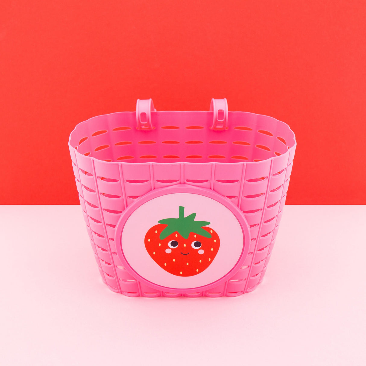 Qibbel Widek Kinderkorb Explorer Happy Strawberry Pink