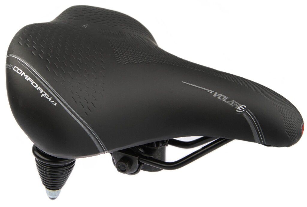 Sattel Selle Bassano Volare xxl Doppelfeder - Schwarz