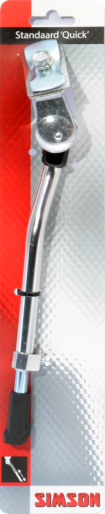 Simson Side Standard Verstellbarer Simson mit 30 mm breitem Plattensilber