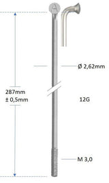Buzaglo alpina spaak 12x287