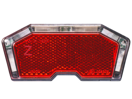 Simson -Batteriegepäck Rack Hecklicht Tunnel 3 LED -Auto