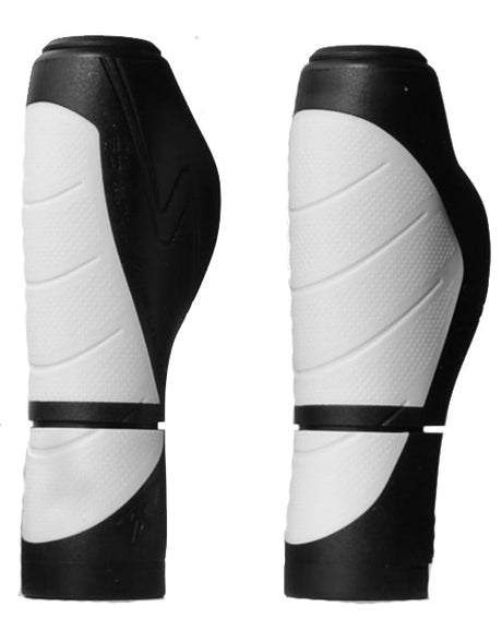 Simson Ergonomics Handles - 92 mm schwarz und weiß