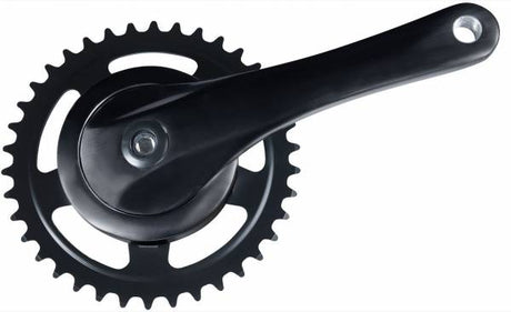 MP Mines Beeper BV MP Rock Kurbelgarnitur 38t. Aluminium mit Scheibe 170 mm schwarz-560-k