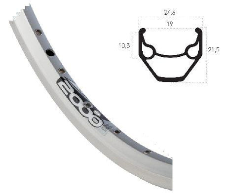 Ryde b.v. Felge 26' - 14 ZAC2000 26 -559 Silber 32 GTS. db