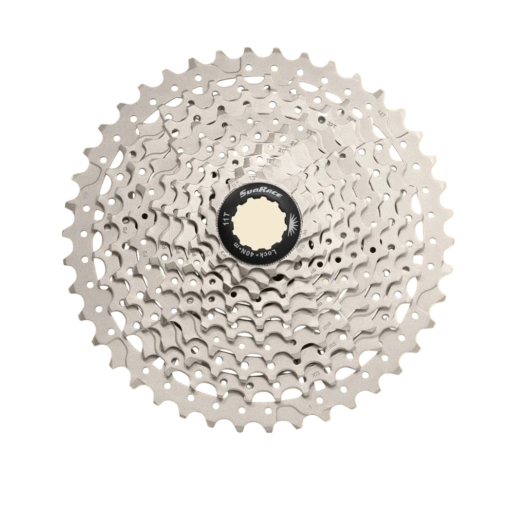 Sturmey-archer europa n.v. Sun Race CSMS3 Kassette 10V. 11-46 metallisch