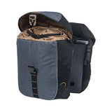 Basilikum Meilen Doppelbeutel - Doppelfahrradsack, Unisex, sportlich, 34 l, wasserdicht, schwarz
